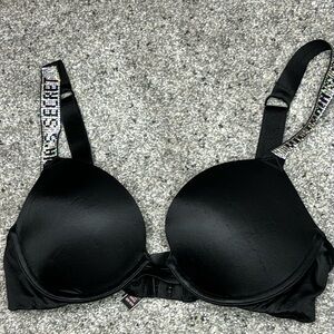 Shine Strap Push-Up Bra